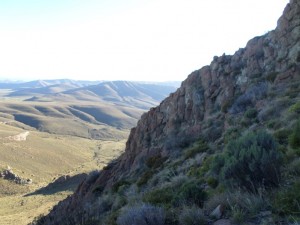 The view from Compassberg