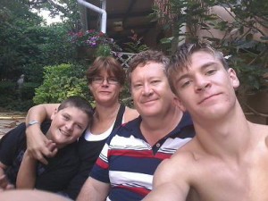 Mike, Bev, Me, and Graydon.